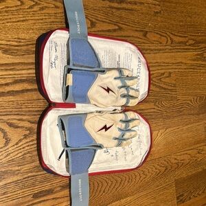 Bruce Bolt Youth XL Long Cuff Happ Series Batting Gloves